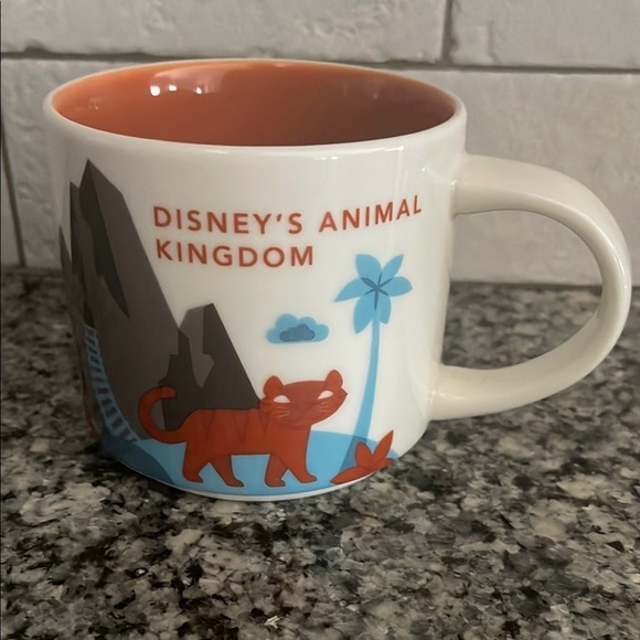 Starbucks Other - Disney's Animal Kingdom Starbucks You Are Here Mug